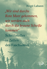 »Wir sind durchs Rote Meer gekommen, wir werden auch durch die braune Scheiße kommen«