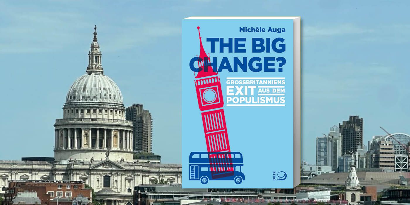 Cover des Buches "The Big Change? Großbritanniens Exit aus dem Populismus" von Michele Auga