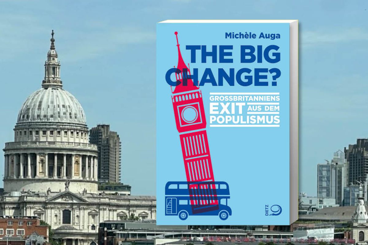 Cover des Buches "The Big Change? Großbritanniens Exit aus dem Populismus" von Michele Auga