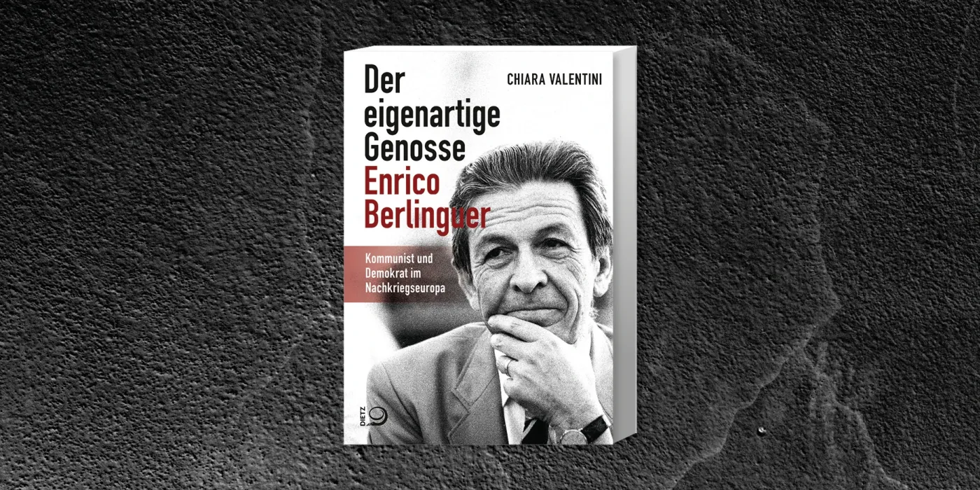 Cover des Buches "Der eigenartige Genosse. Enrico Berlinguer" von Chiara Valentini