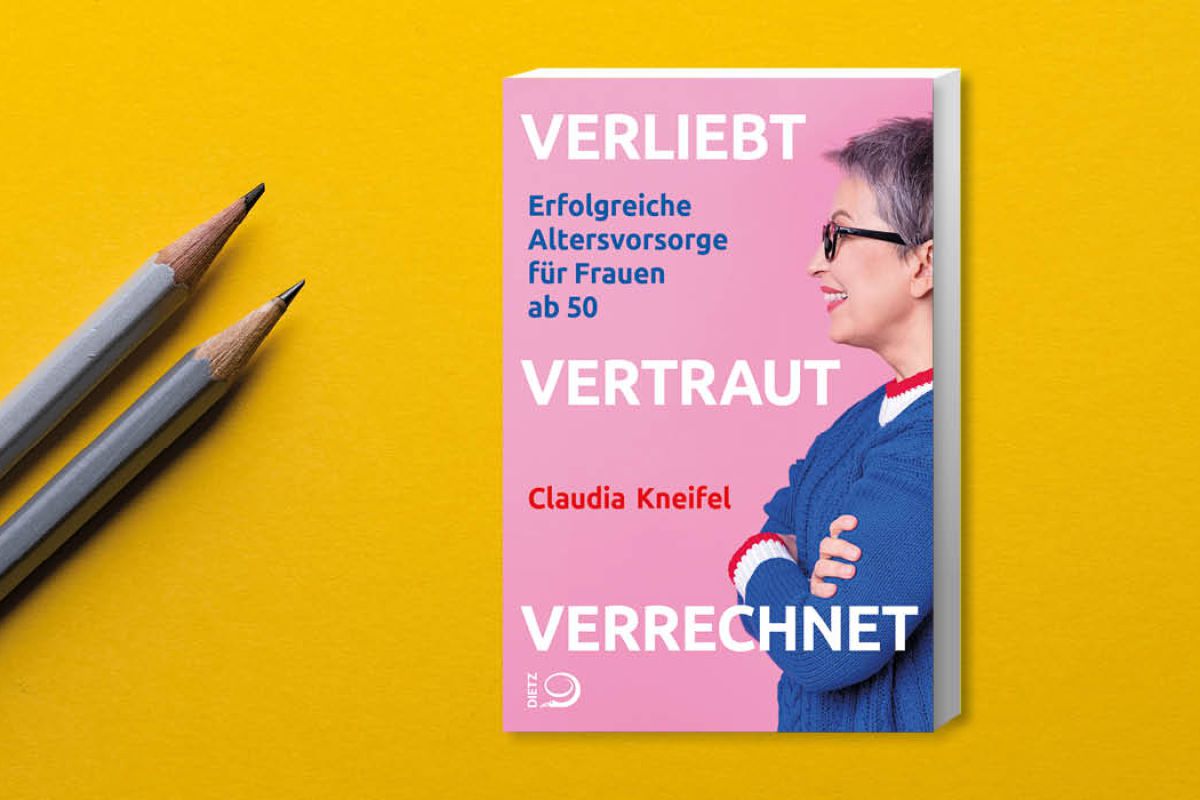 Cover des Buches "Verliebt, vertraut, verrechnet. Erfolgreiche Altersvorsorge für Frauen ab 50" von Claudia Kneifel