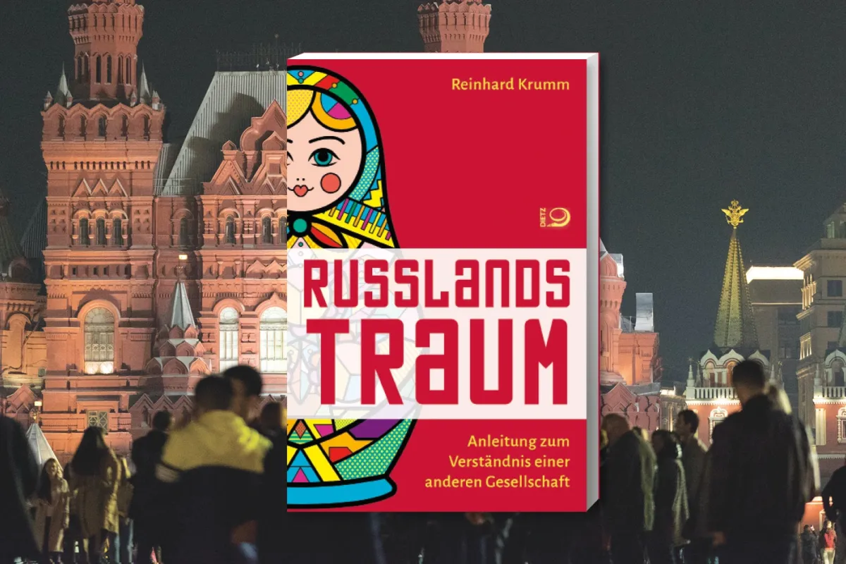 Cover des Buches "Russlands Traum" von Reinhard Krumm