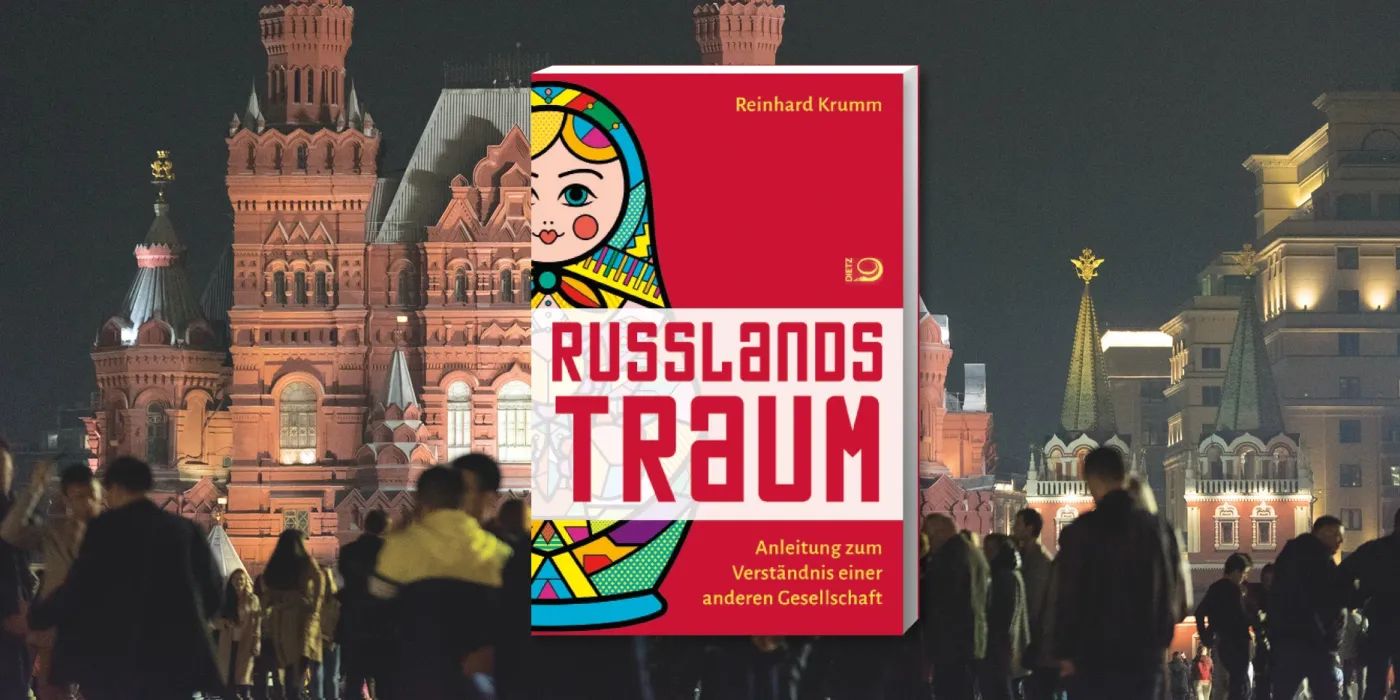 Cover des Buches "Russlands Traum" von Reinhard Krumm