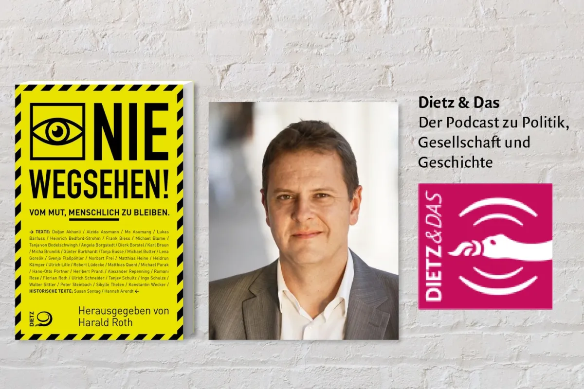Michael Butter im Buch "Nie wegsehen - Vom Mut menschlich zu bleiben"