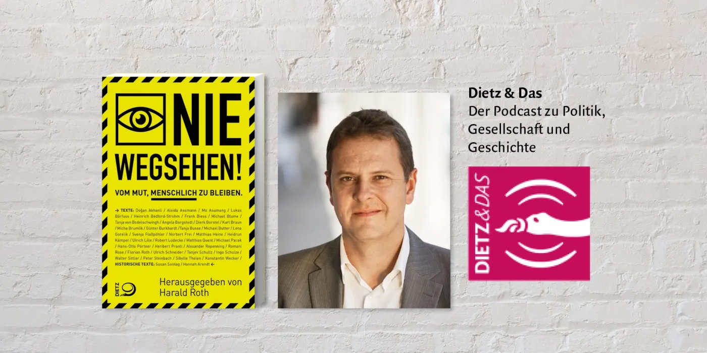 Michael Butter im Buch "Nie wegsehen - Vom Mut menschlich zu bleiben"