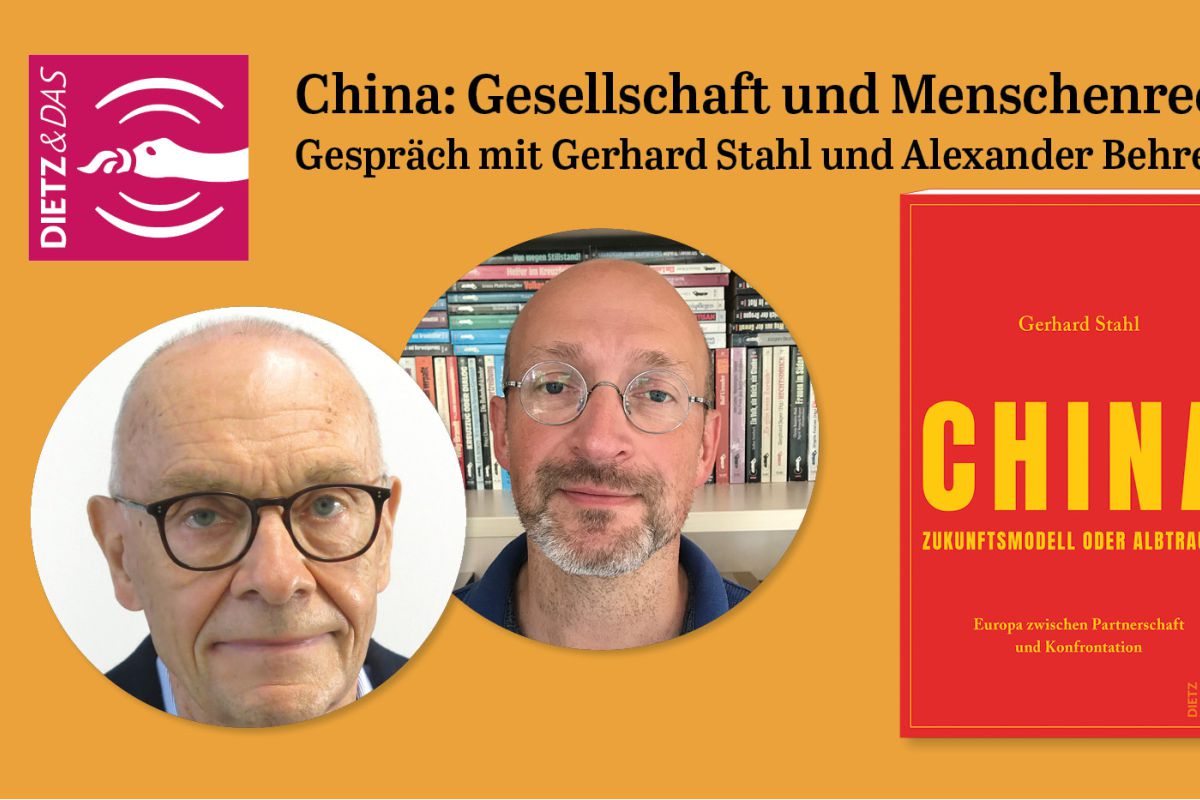 Podcast-Gespräch mit Gerhard Stahl über sein Buch "China - Zukunftsmodell oder Albtraum?"