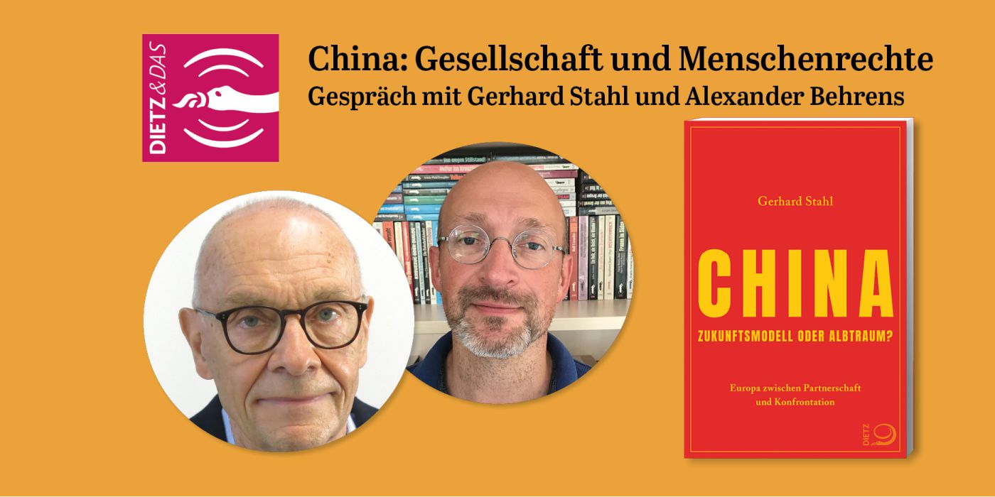 Podcast-Gespräch mit Gerhard Stahl über sein Buch "China - Zukunftsmodell oder Albtraum?"