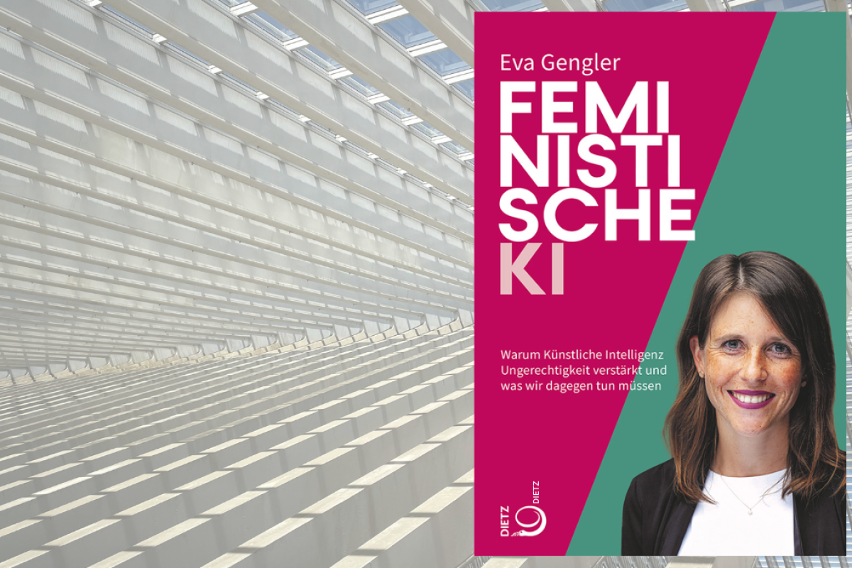 Cover des Buches "Feministische KI. Warum Künstliche Intelligenz Ungerechtigkeit verstärkt und was wir dagegen tun müssen" von Eva Gengler