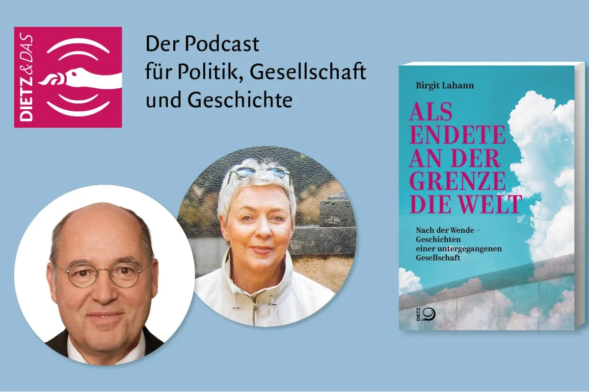 Gregor Gysi und Birgit Lahann im Gespräch über ihr Buch "Als endete an der Grenze die Welt"