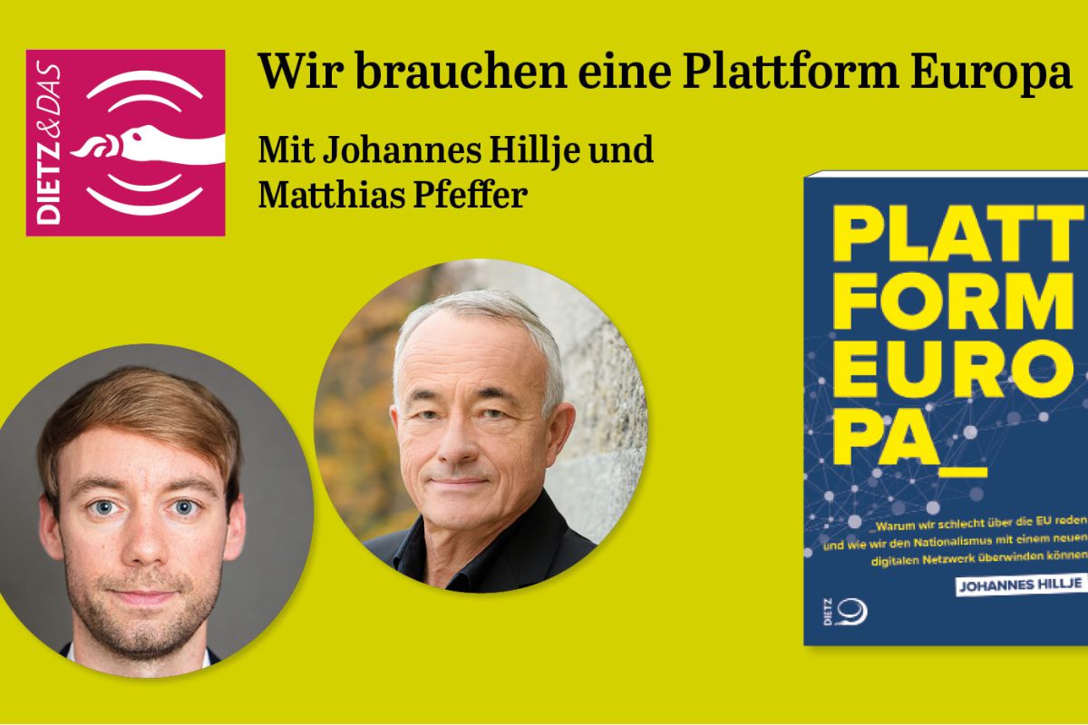 Podcast mit Johannes Hillje und Matthias Pfeffer über "Plattform Europa"