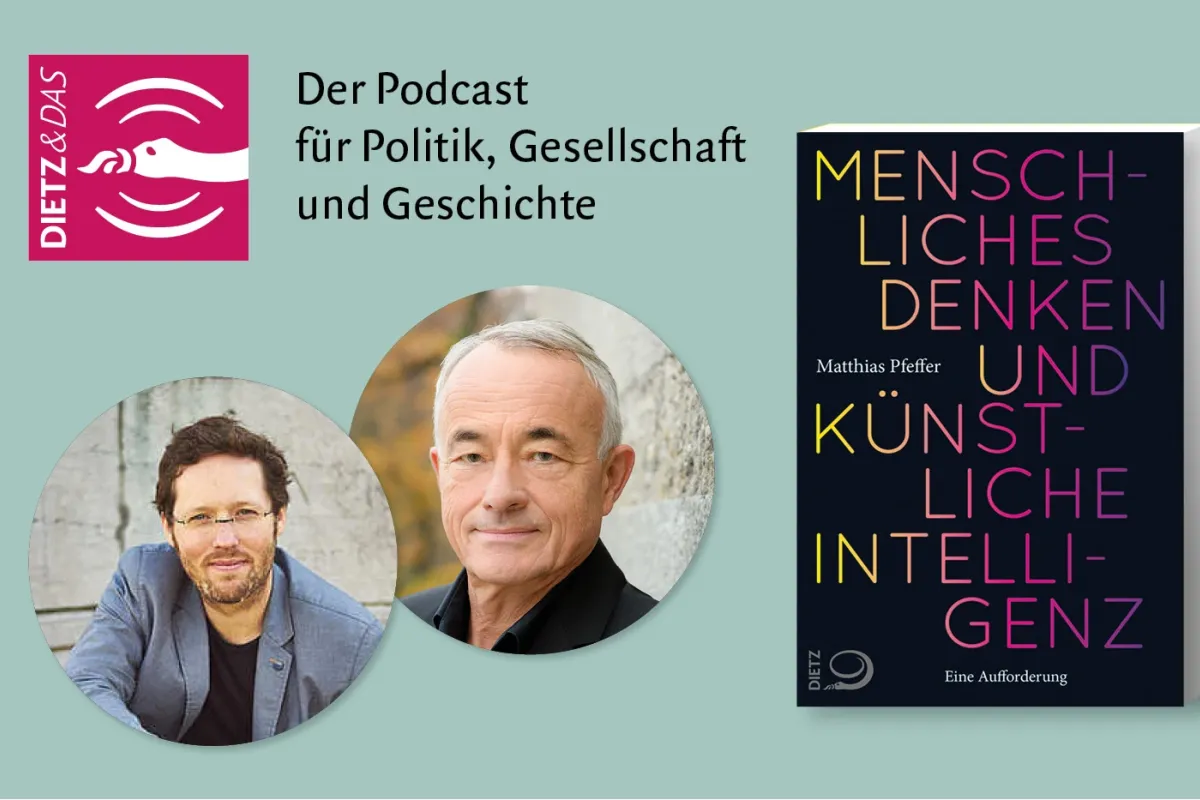 Podcast-Gespräch Matthias Pfeffer und Jan Philipp Albrecht über Künstliche Intelligenz und Demokratie