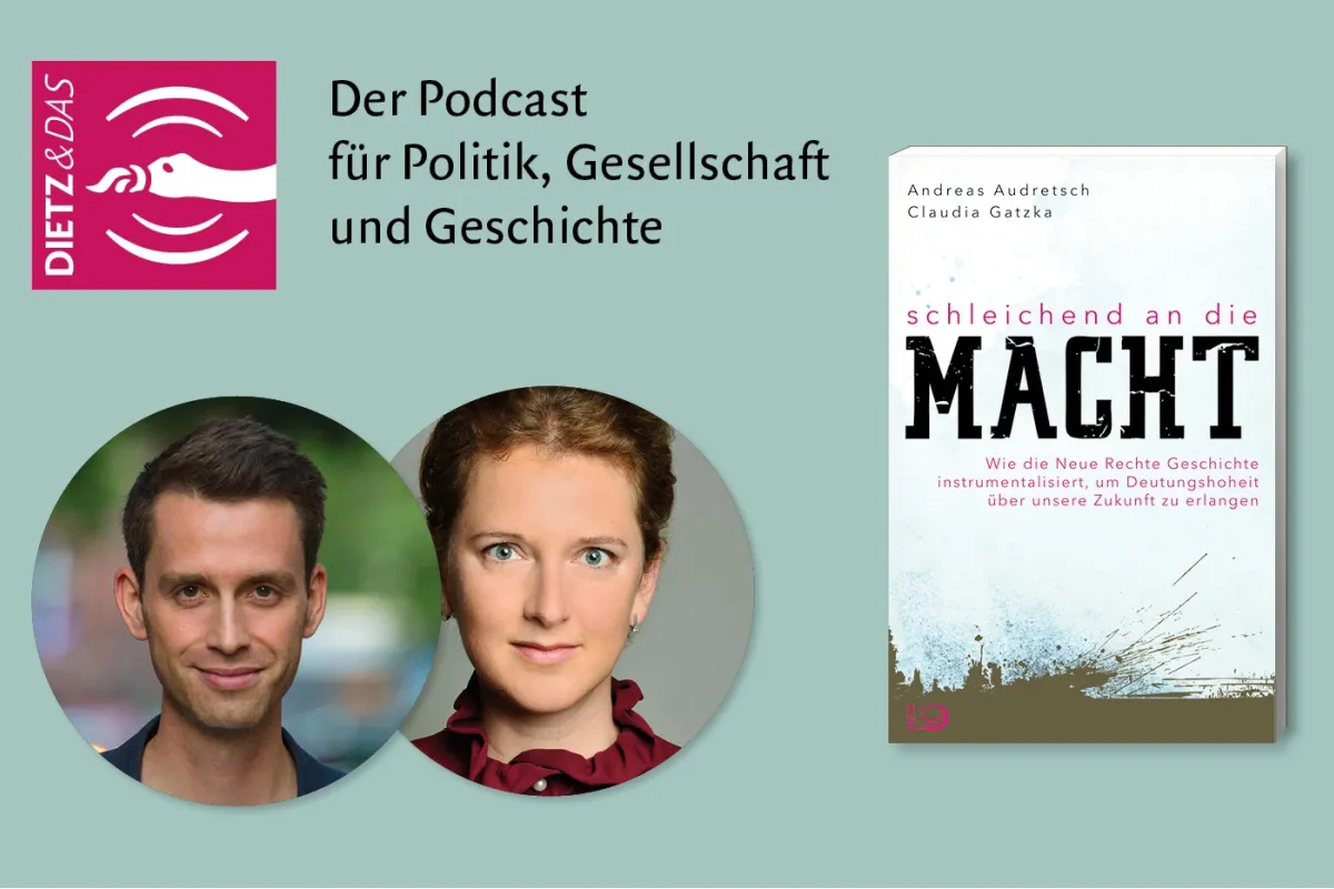 Claudia Gatzka und Andreas Audretsch im Gespräch über ihr Buch "Schleichend an die Macht"