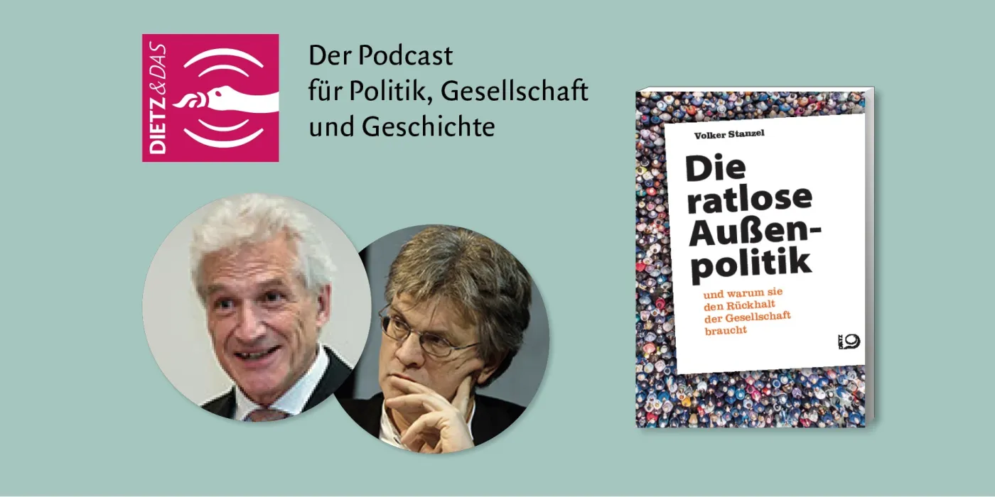 Podcast zum Buch "Die ratlose Außenpolitik" von Volker Stanzel