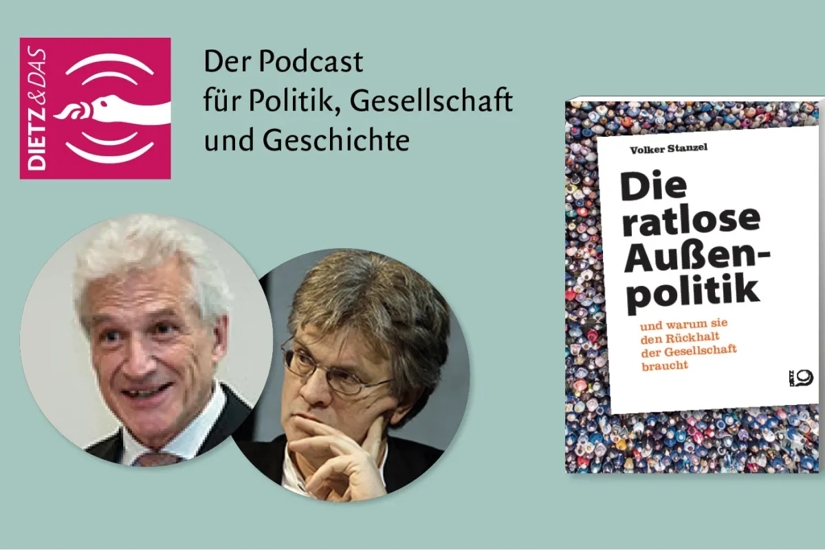 Podcast zum Buch "Die ratlose Außenpolitik" von Volker Stanzel