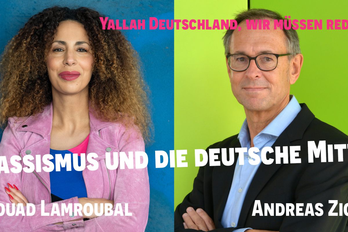 Souad Lamroubal und Andreas Zick im Podcast-Gespräch über Rassismus in der gesellschaftlichen Mitte Deutschlands