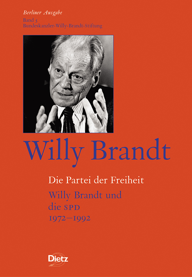 Buch-Cover von »Die Partei der Freiheit«