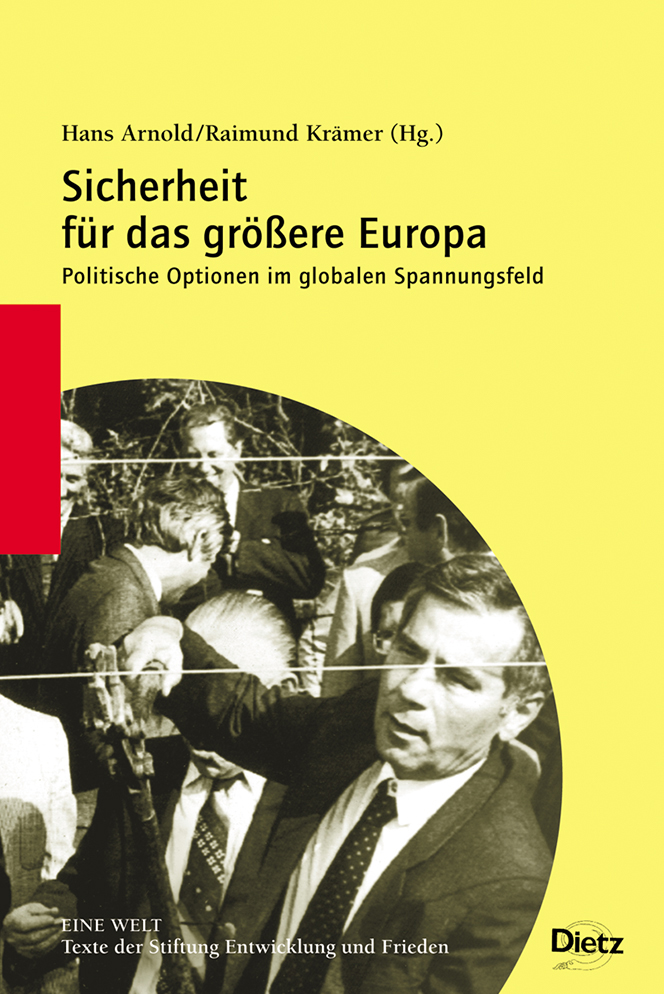 Buch-Cover von »Sicherheit für das größere Europa«