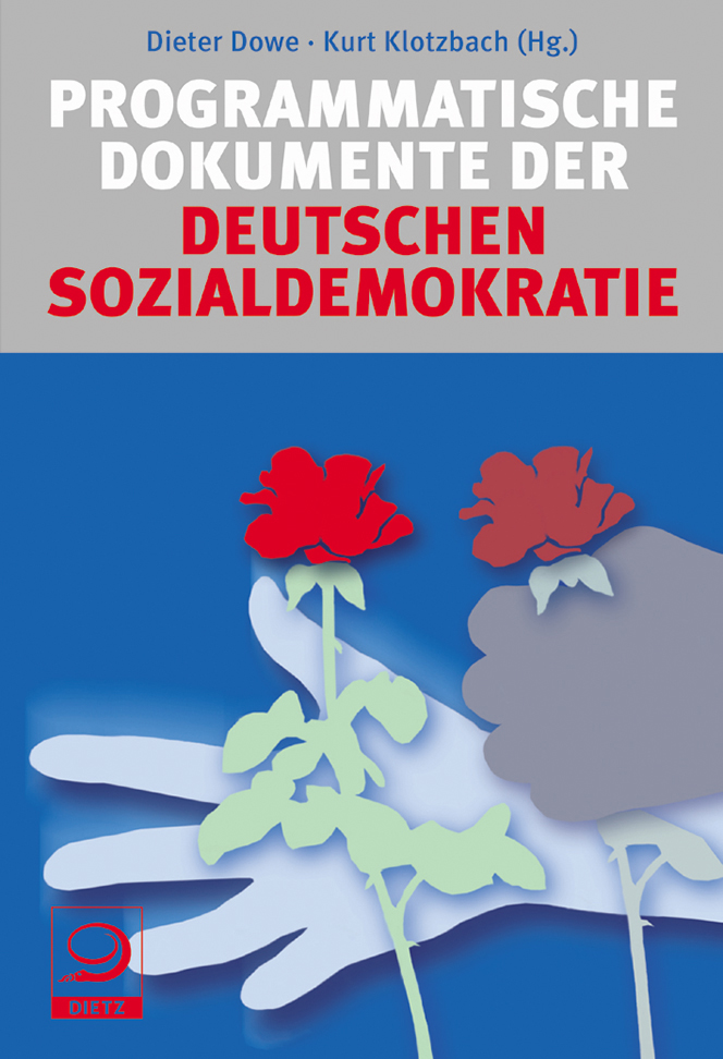 Buch-Cover von »Programmatische Dokumente der deutschen Sozialdemokratie«