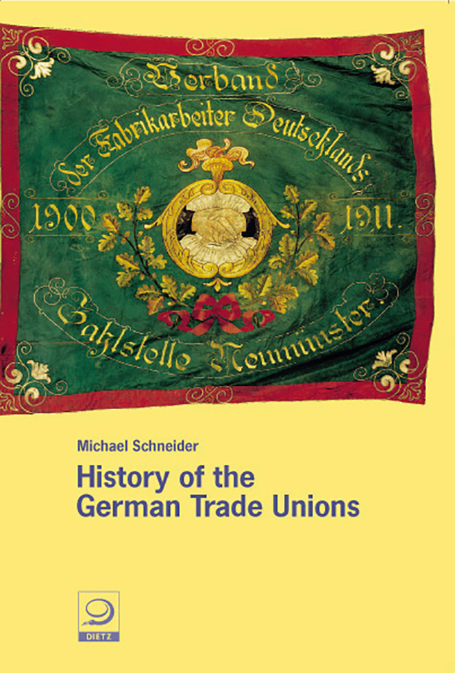 Buch-Cover von »History of the German Trade Unions«
