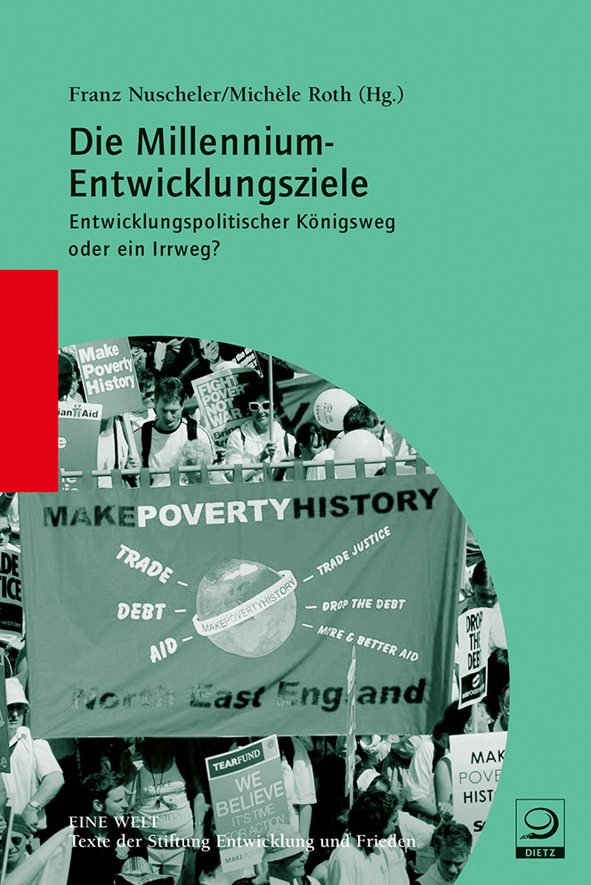 Buch-Cover von »Die Millenium-Entwicklungsziele«