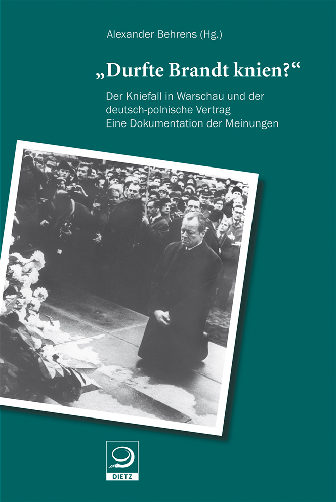 Buch-Cover von »Durfte Brandt knien?«