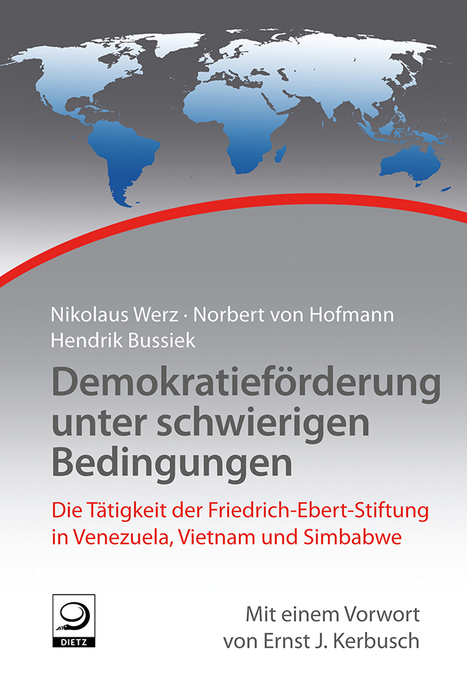 Buch-Cover von »Demokratieförderung unter schwierigen Bedingungen«