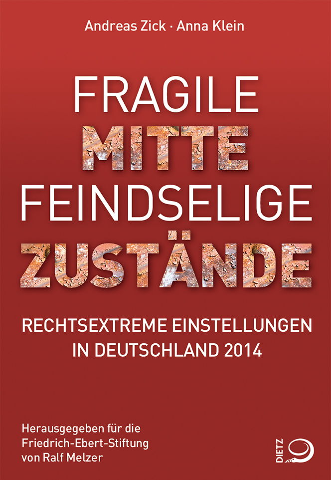 Buch-Cover von »Fragile Mitte – Feindselige Zustände«