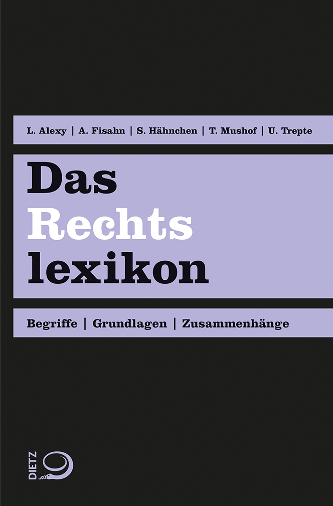 Buch-Cover von »Das Rechtslexikon«