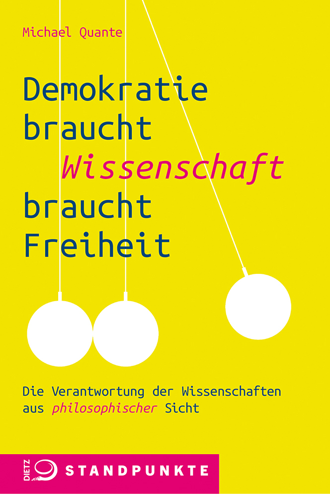 Buch-Cover von »Demokratie braucht Wissenschaft braucht Freiheit«