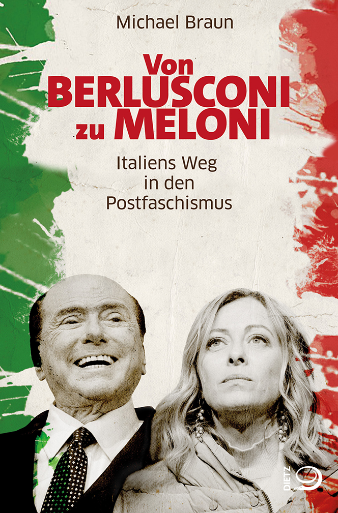 Buch-Cover von »Von Berlusconi zu Meloni«