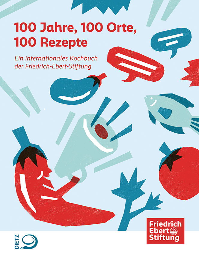 Buch-Cover von »100 Jahre, 100 Orte, 100 Rezepte«