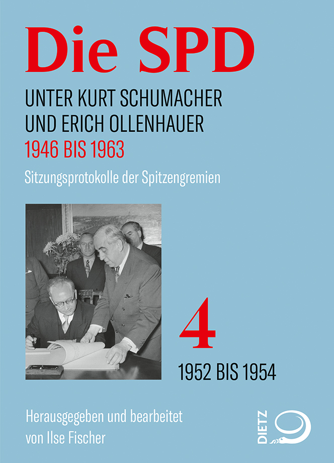 Buch-Cover von »Die SPD unter Kurt Schumacher und Erich Ollenhauer 1946 bis 1963«