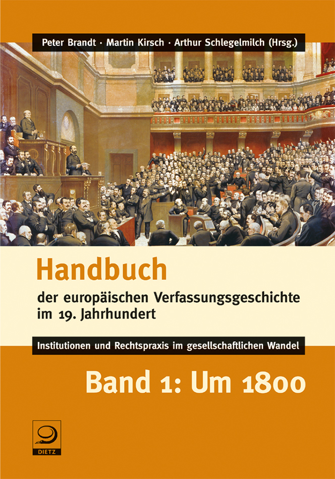 Buch-Cover von »Handbuch der europäischen Verfassungsgeschichte im 19. Jahrhundert«