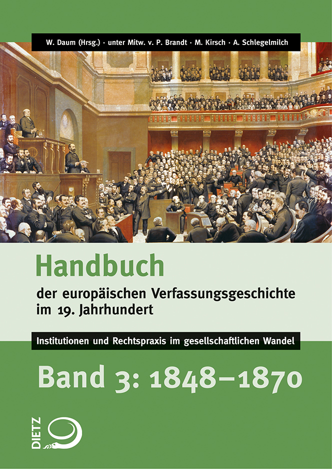 Buch-Cover von »Handbuch der europäischen Verfassungsgeschichte im 19. Jahrhundert«