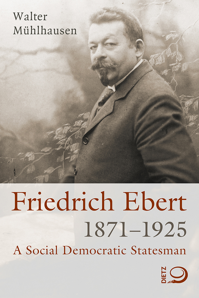 Buch-Cover von »Friedrich Ebert 1871–1925«