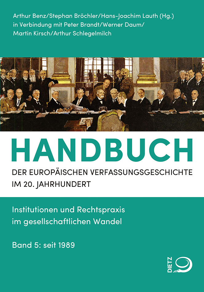 Buch-Cover von »Handbuch der Europäischen Verfassungsgeschichte<br>im 20. Jahrhundert«