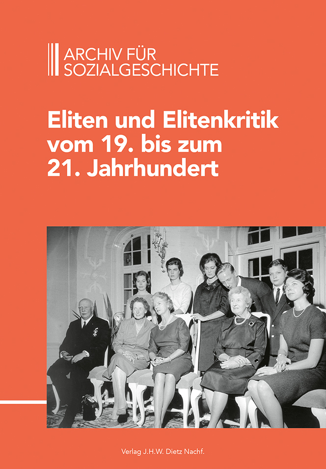 Buch-Cover von »Archiv für Sozialgeschichte, Bd. 61 (2021)«