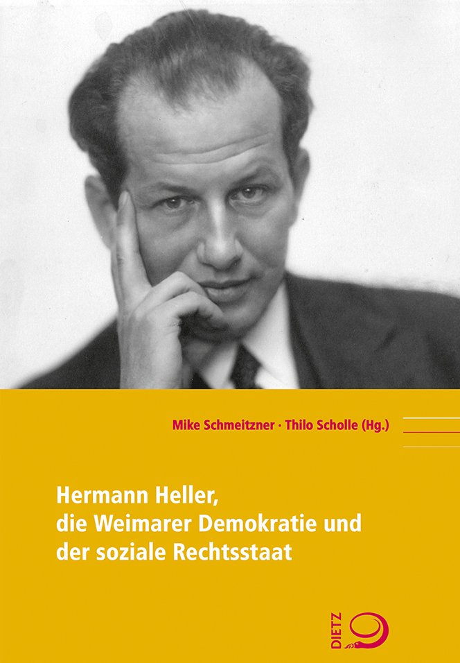 Buch-Cover von »Hermann Heller, die Weimarer Demokratie und der soziale Rechtsstaat«